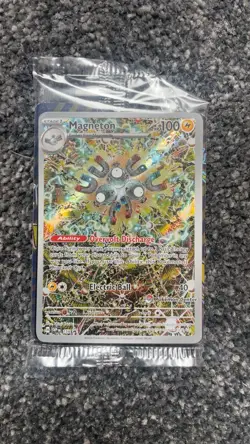 Magneton 159 Pokemon Center Stamped Surging Sparks ETB Promo Card - Sealed - Image 1