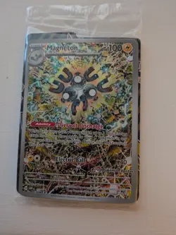 Magneton 159 Pokemon Center Stamped Surging Sparks ETB Promo Card - Sealed - Image 1