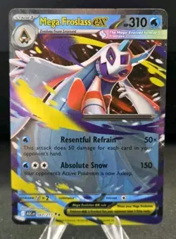 Mega Froslass ex 047/217 Double Rare Holo Ascended Heroes Pokemon TCG NM - Image 1