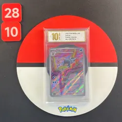 2025 Pokemon TCG S-Chinese Arctibax CSV3C 132/130 AR Pokemon Chinese Grade10 - Image 1