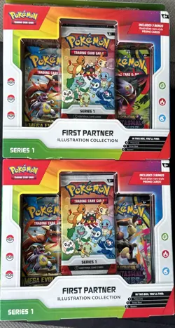 Pokemon TCG First Partner Illustration Collection Series 1 New Sealed - Image 1