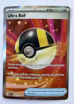 Ultra Ball 264/217 Ultra Rare ME: Ascended Heroes Pokemon NM TCG - Image 1