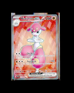 NM pokemon SV07: Stellar Crown Holo Ultra Rare Medicham ex - 161/142 - Image 1