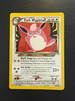 Dark Wigglytuff 40/105 Neo Destiny Regular Pokemon - Image 1