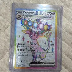 Pokemon Espeon EX SVP175 Promo Full Art Holo 270 HP 160 Attack Stage 1 Psychic - Image 1