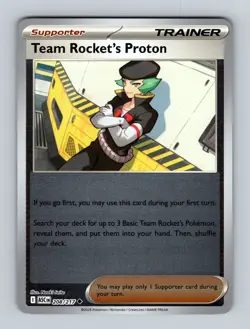 Pokemon TCG - Ascended Heroes - (Reverse Holo) - Team Rocket's Proton - 208/217 - Image 1
