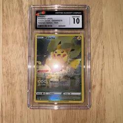 Pokemon CGC 10 GEM MINT - Crown Zenith Galarian Gallery Pikachu GG30/GG70 - Image 2
