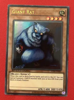 Giant Rat Yu-Gi-Oh! STP4-EN001 Ultra Rare - Image 1