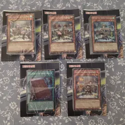 Yugioh x5 The Chronicles Deck: Spirit Charmers AllFoil Edition - Open Box - Read - Image 1