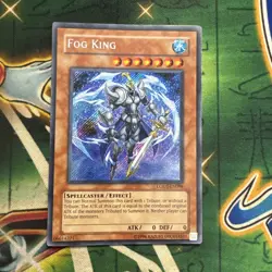 Yugioh! Fog King LODT-EN098 Secret Rare Unlimited MP - Image 1