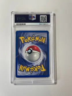 2000 Pokemon Gym Heroes Unlimited Erika Holo #16 PSA 8 - Image 2