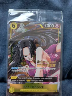 Boa Hancock (SEALED OP15 RELEASE EVENT WINNER P-115 FOIL) - Image 1