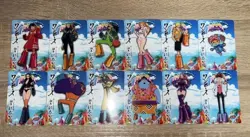 One Piece Promo Ginza Nishikawa Bakery Card Complete 12 Pc Set Egg Head - Image 1