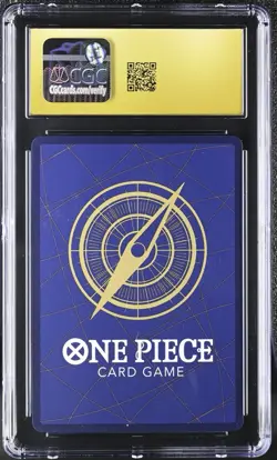 2025 ONE PIECE PRB02 - SANJI SECRET RARE MANGA ALT ART PARALLEL CGC PRISTINE 10 - Image 2