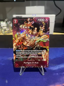 One Piece Portgas.D.Ace OP02-013 | OP02 Paramount War | AA | NM/M | EN - Image 1