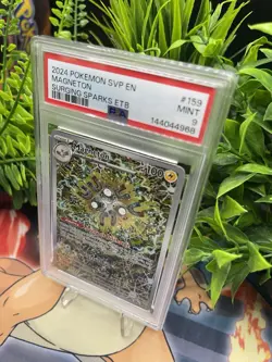 2024 POKEMON SVP EN-SV BLACK STAR PROMO MAGNETON #159 MINT PSA 9 - Image 4