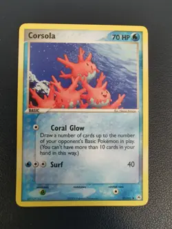 Pokemon Card Corsola 32/101 EX Hidden Legends Uncommon - Image 1
