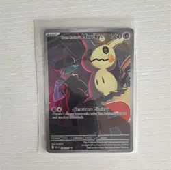 Pokemon Team Rocket's Mimikyu Full Art Card 238/217 Basic English Psychic - Image 1