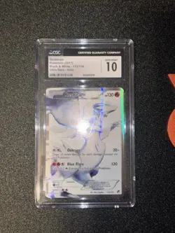 Pokemon Reshiram Full Art Ultra Rare Holo Card Black and White, 113/114 - Image 1