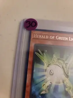 Yu-Gi-Oh! Herald of Green Light Ultimate Rare 1st Edition Playing Card - Image 5