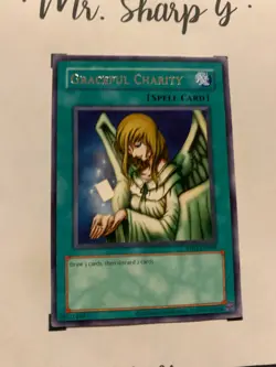 GRACEFUL CHARITY -RP01-EN088 ENGLISH Yu-Gi-Oh! CARD RARE KONAMI TCG OCG ORIGINAL - Image 5