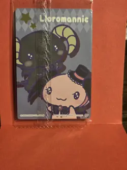 Lloromannic Sanrio Characters Wafer Card #24 Bandai Sealed TCG Japanese - Image 2