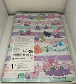 Pokemon Center TCG We're Goomy Zip Binder - Stores 360 Cards SOLD OUT/FAST SHIP! - Image 1
