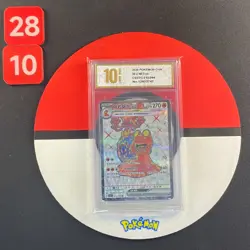 Magcargo ex SR CSV7C-213/204 Pokemon Card Chinese Grade10 - Image 1