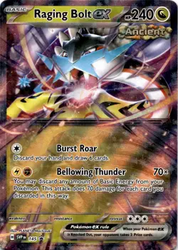 Raging Bolt ex Promo SV: Scarlet & Violet Promo Cards 145 NM - Image 1