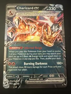 Charizard ex 196 Sv: Scarlet & Violet Promo Cards Holo - Image 2