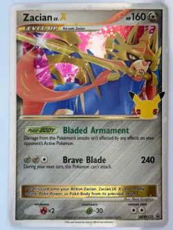 Zacian LV. X - Promo Holo SWSH: Sword & Shield Promo Cards SWSH135 NM - Image 1