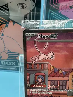Mew ex 053 - Sv: Scarlet & Violet Promo Cards Holo (SEALED) - Image 2