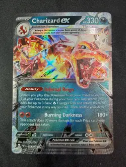 Charizard ex Promo SV: Scarlet & Violet Promo Cards 196 NM - Image 1