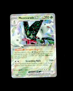 NM SV: Scarlet & Violet Promo Cards Holo Promo Meowscarada ex - 033 - Image 1