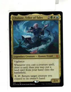 MTG SkeenAB Chulane Teller of Tales FOIL from Throne of Eldraine. NM. - Image 1