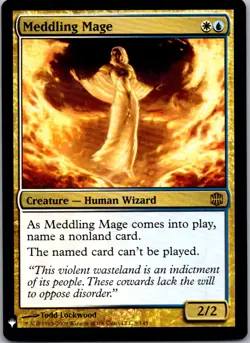 Meddling Mage The List Reprints NM Normal - Image 1