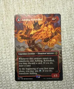 Ashling, Rekindled / Ashling Rimebound | Lorwyn Eclipsed | 290 Foil Borderless - Image 1