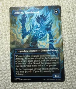 Ashling, Rekindled / Ashling Rimebound | Lorwyn Eclipsed | 290 Foil Borderless - Image 2