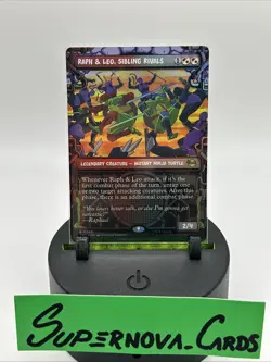 Raph & Leo, Sibling Rivals (Showcase) Teenage Mutant Ninja Turtles Foil - Image 1