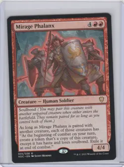 Mirage Phalanx Commander: Innistrad: Crimson Vow Regular - Image 1
