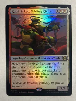 Raph & Leo, Sibling Rivals Teenage Mutant Ninja Turtles Foil - Image 1
