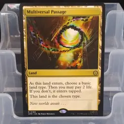 Magic: The Gathering Multiversal Passage Land Rare 180 Marvel's Spider-Man - Image 1