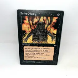 Burnt Offering Ice Age MTG Magic The Gathering - Image 1
