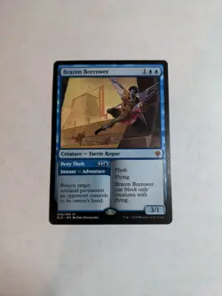 MTG Brazen Borrower Petty Theft Throne of Eldraine 039/269 Regular Mythic - Image 1
