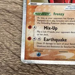 Pokemon Groudon EX 038 Black Star Promo - Image 4