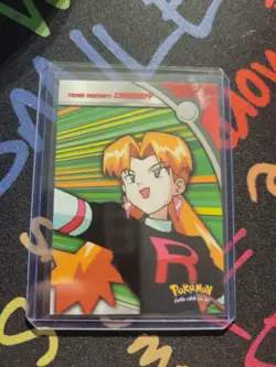 2000 Topps Pokemon Card Team Rocket Cassidy TV Animation Edition- Vintage - Image 4