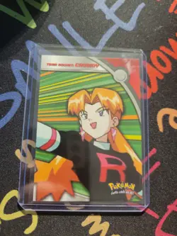 2000 Topps Pokemon Card Team Rocket Cassidy TV Animation Edition- Vintage - Image 5