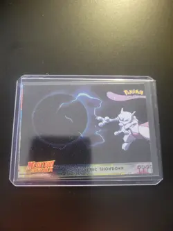 1999 Topps Psychic Showdown Pokemon Mewtwo Strikes Back #33 Foil - Image 2