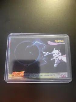 1999 Topps Psychic Showdown Pokemon Mewtwo Strikes Back #33 Foil - Image 4