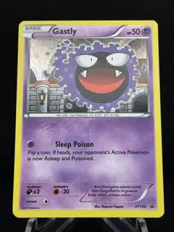 👻✨ Pokemon TCG – Gastly XY132 – Black Star Promo – Cosmos Holo – MP - Image 2